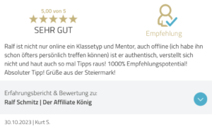KI Affiliate Meisterkurs