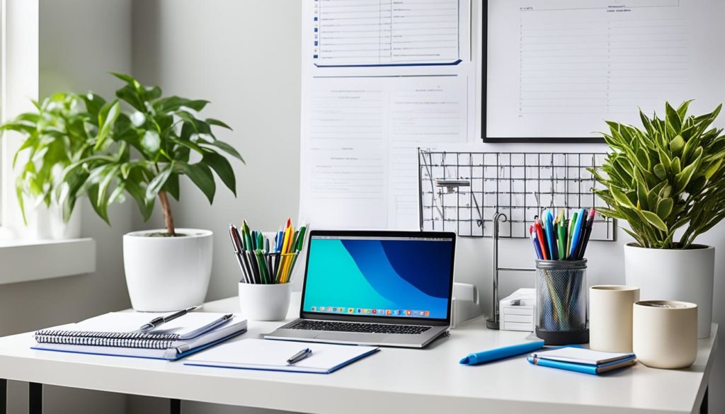 übersichtlicher Arbeitsbereich übersichtlicher Arbeitsbereich