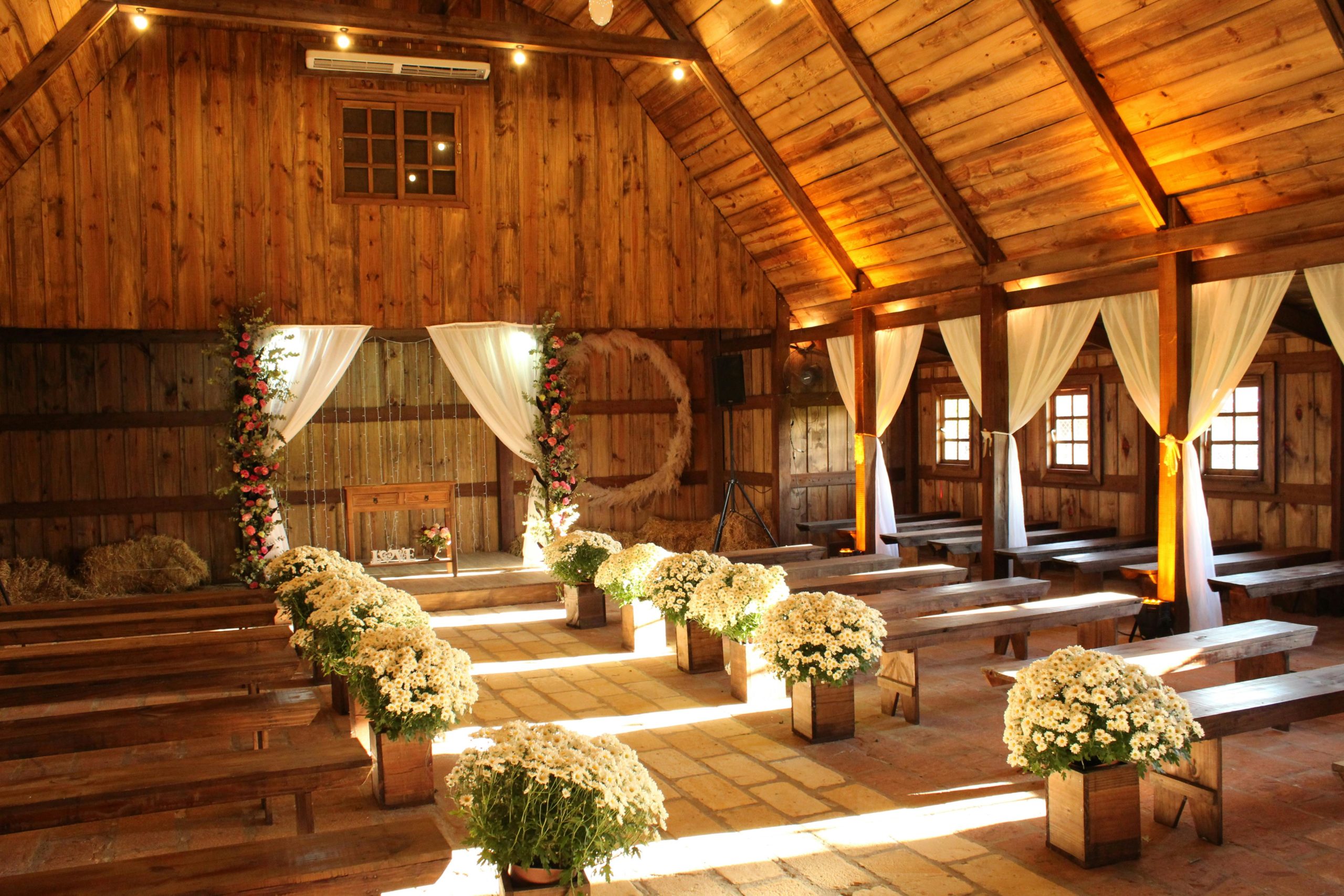 Foto Des Hochzeitsaufbaus