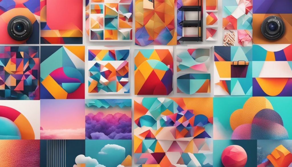 visuelle Elemente für Instagram visuelle Elemente für Instagram