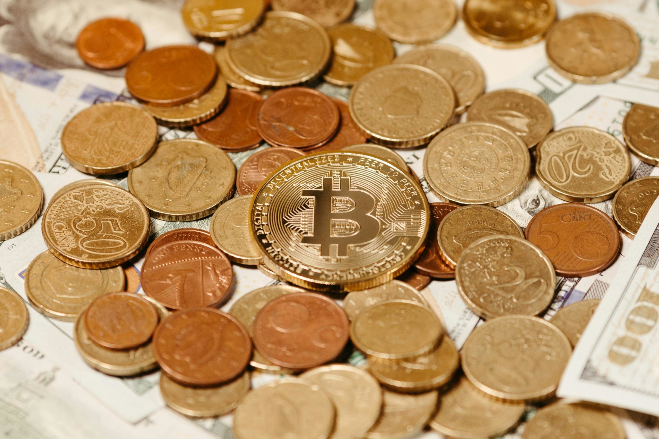 Kostenloses Stock Foto zu bitcoin, digital, geld